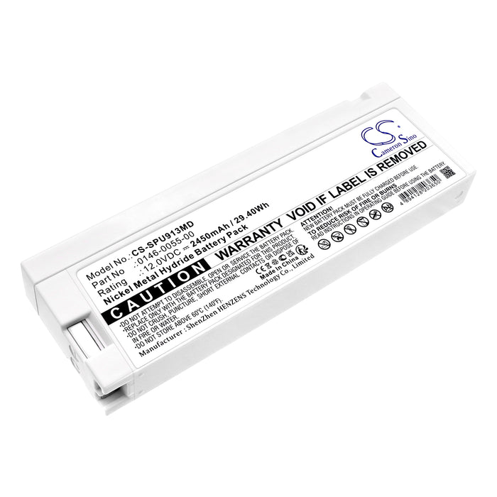 SUPRO Ultraview SL 91369 90367 Ultraview 1050 Ultraview 2400 Medical Replacement Battery
