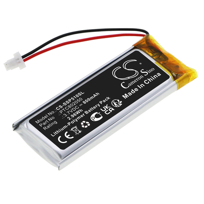 Interphone ACTIVE,CONNECT,EDGE,F2,F2S,F3,F3MC,F3S,F3XT,F4,F4MC,F4S,F4XT,F5,F5MC,F5S,F5XT,OFFROAD,SHAPE Headphone Replacement Battery
