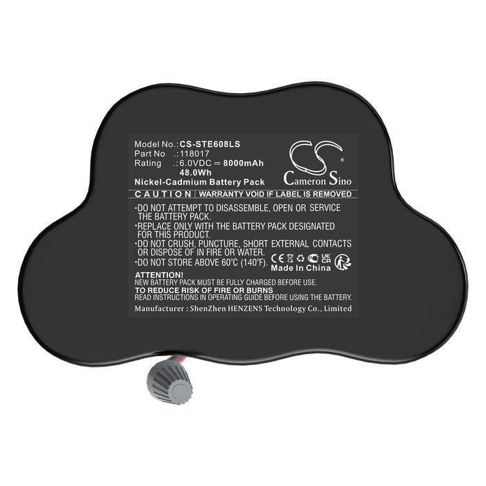 Stahl ECOLUX 6608 5 Emergency Light Replacement Battery