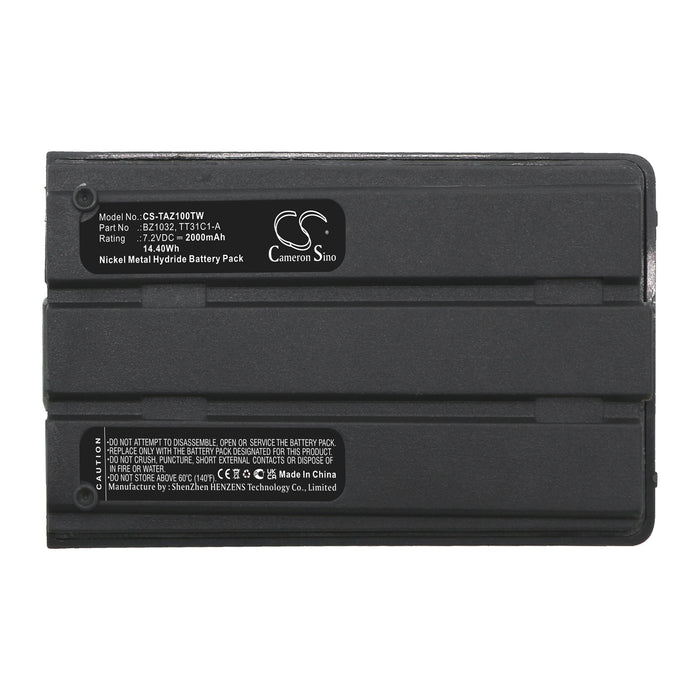 Tait T1000 T3000 T3000-1000 T3000-1002 Two Way Radio Replacement Battery