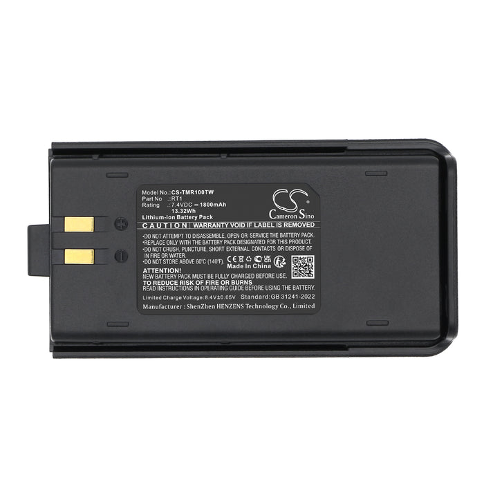 Retevis RT1 Two Way Radio Replacement Battery