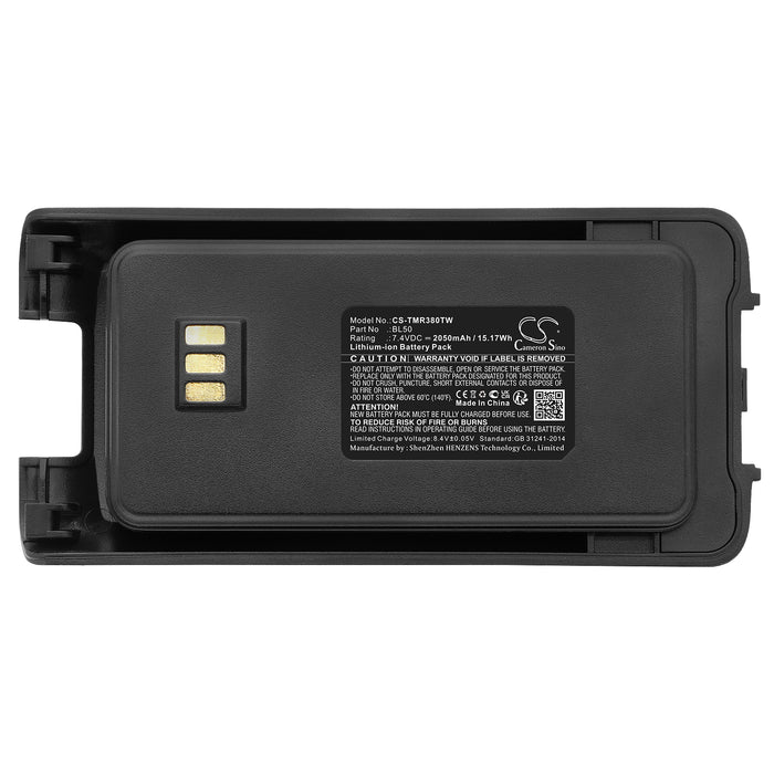 Retevis RT81 RT82 RT81V RT50 RT8 Two Way Radio Replacement Battery