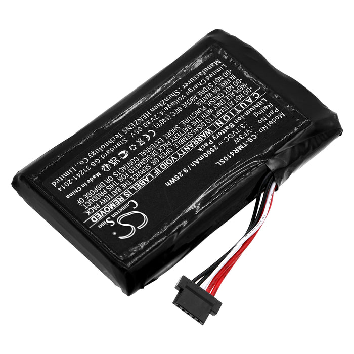 Tomtom 4GE40, Great Rides Edition, Rider 400, Rider 410, Rider 550 GPS Replacement Battery