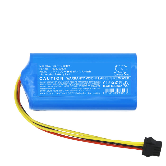 Red Solution Homeland Gyro RVCA1000B RVCA1001B Homeland Laser RVCA1002B Vacuum Replacement Battery