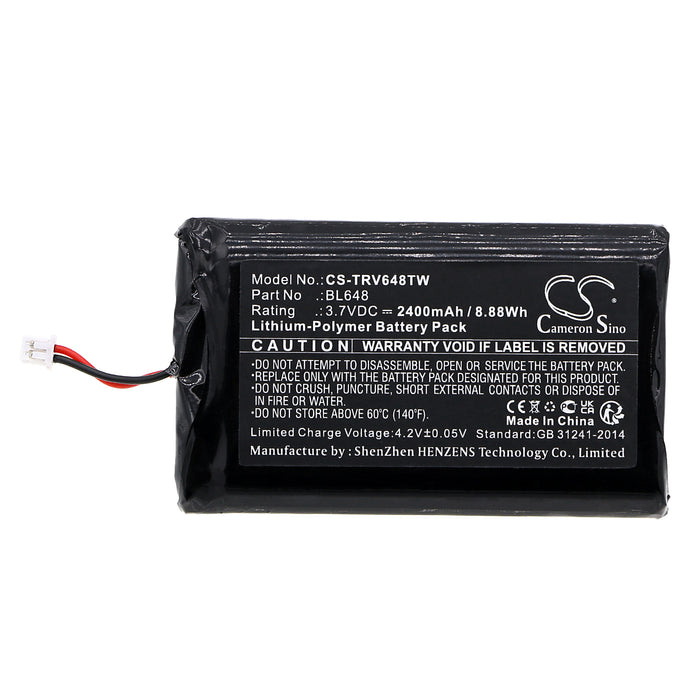 Retevis RB48 RB648 Two Way Radio Replacement Battery