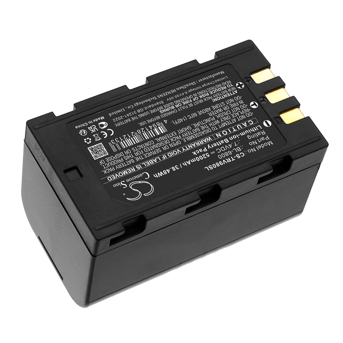 Teufel A16 TS7 V98 iRTK5 Host Bag Survey Multimeter and Equipment Replacement Battery