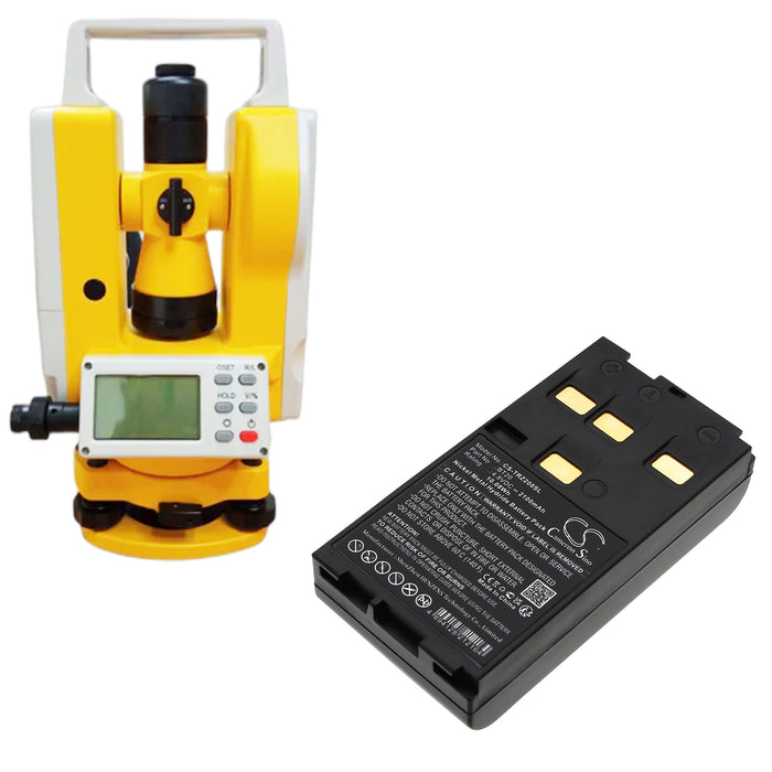 Trixell DT02 DT02 Total Station DT02L DT02L Total Station Survey Multimeter and Equipment Replacement Battery