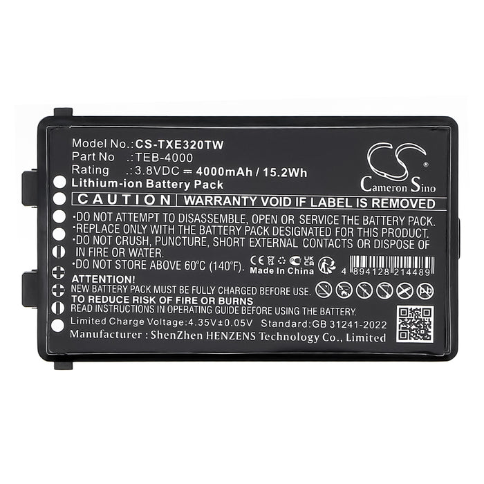 Telox TE320 Two Way Radio Replacement Battery