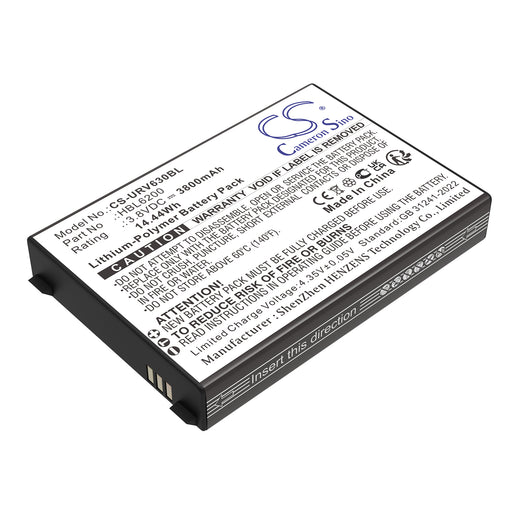 Urovo i6200S i6300A i6292S Barcode Replacement Battery