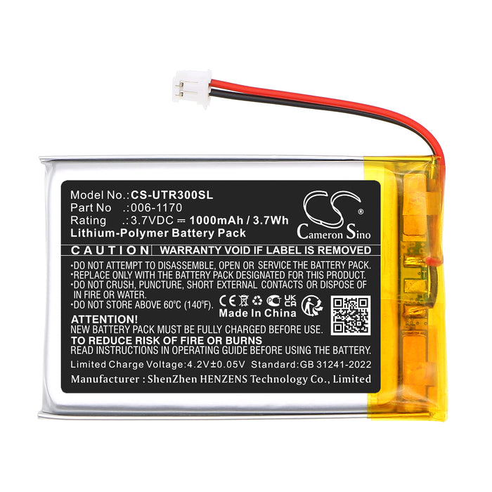 UltraCOM UltraCOM2,UltraCOM3,UltraCOM4,Wireless Indoor Handset Headphone Replacement Battery