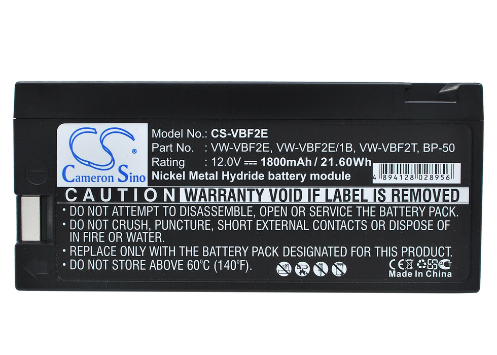 Symbo VC4511SL01, VC4512SL01, VC4513SL01, VC4514SL, VC4515SL01, VC4520, VC4525SL01, VC4526, VC4527SL01, VC4530, VC4540SL01, Camera Replacement Battery