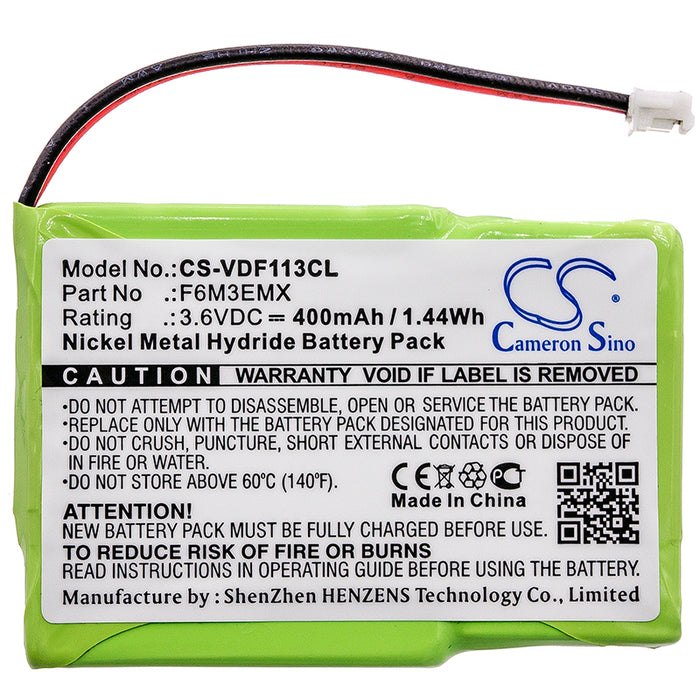 Cobra CP471 CP472 CP473 CP474 CP483 CP484 Cordless Phone Replacement Battery