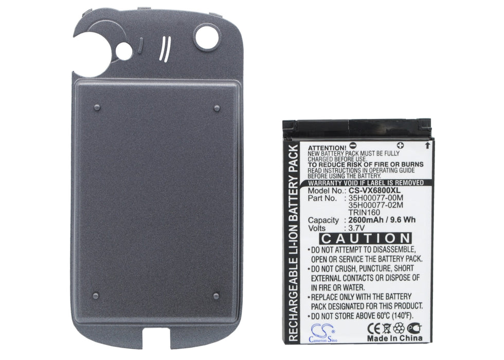 HTC P4000 Mogul Titan 100 Titan 6800 Mobile Phone Replacement Battery