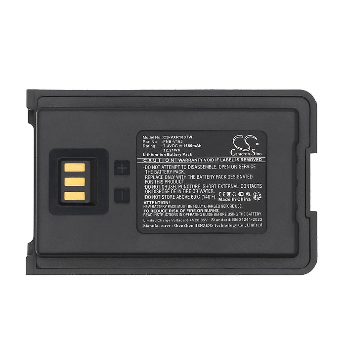 Vertex Standard V318 VZ-10 VZ-12 VZ-18 Two Way Radio Replacement Battery