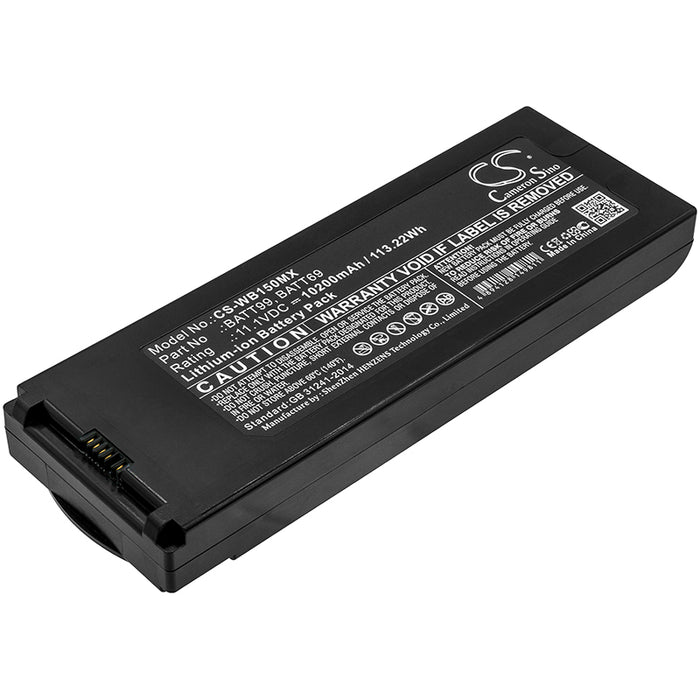 Welch-Allyn Connex 6000 Vital Signs Monito Connex Spot Connex Spot Vital Signs 7100 Connex Spot Vital Signs 7300  10200mAh Medical Replacement Battery