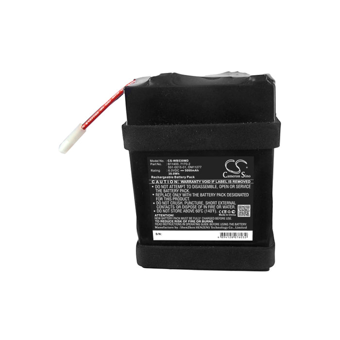 Grason Stadler 300 Vital Signs Monitor,420 Vital Signs Monitor,53NTO Vital Signs Monitor,53OTO Vital Signs Monitor Medical Replacement Battery