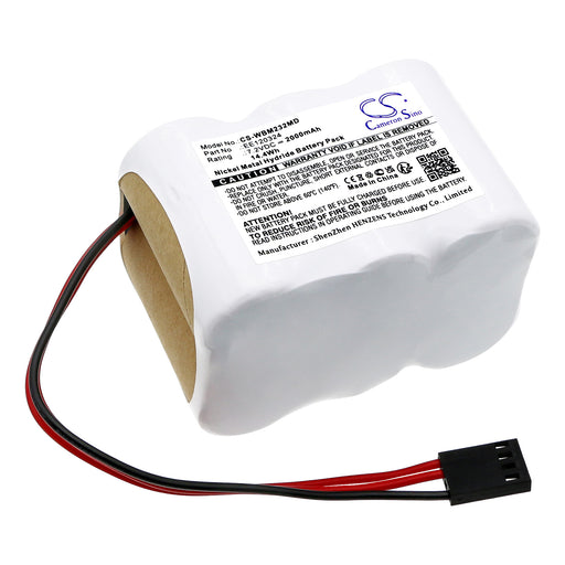 Welch-Allyn GSI 17 AM 232 Medical Replacement Battery