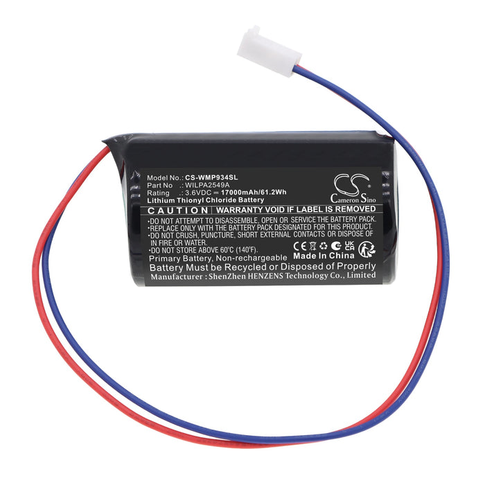 Water Meter Water Monitoring System Replacement Battery