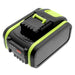 Pattfield PE-20 AGB,PE-20 CSB,PE-20 DSB,PE-20 HDB,PE-20 IDB,PE-20 JSB,PE-20 MTB,PE-20 PSB,PE-20 RHB,PE-20 ROSB, 4950mAh Lawn Mower Replacement Battery