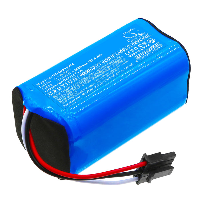 Xiaomi E10 E10C Robot Vacuum E10 Robot Vacuum E10C Robot Vacuum E5 E5 2600mAh Vacuum Replacement Battery