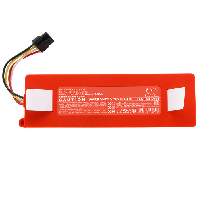 Xiaowa C10 C102-00,E20 E202-00,E25 E252-00,E35 E352-00,C10,E20,E25,E35 Vacuum Replacement Battery