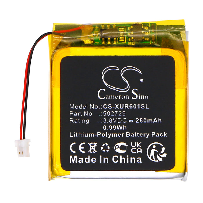 Xvive U6 Wireless Microphone Transmitter Remote Control Replacement Battery