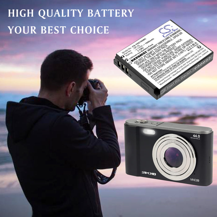 Minolta MND20,MND23 Camera Replacement Battery