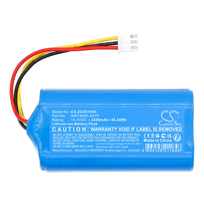 EZIclean Aqua connect S200,Aqua connect S250,Aqua connect X500,Aqua connect X550,Aqua connect X600,Aqua connect X650,Aquasl Vacuum Replacement Battery