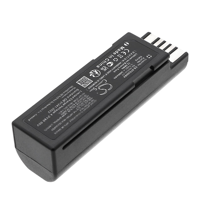Zenith RFD2000 Barcode Replacement Battery