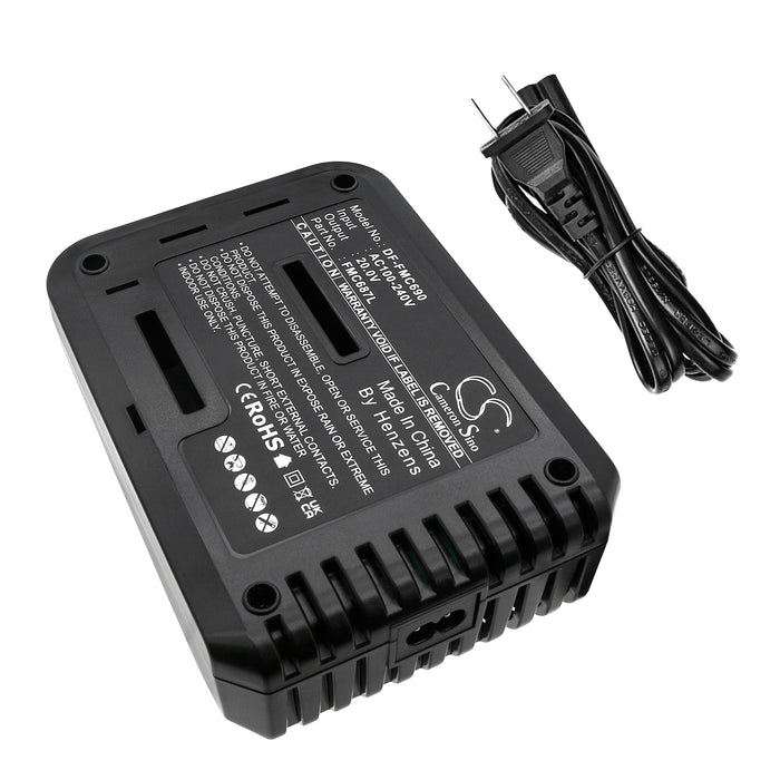 Porter Cable PCC600 PCC601 PCC601LA PCC620B PCC620LB PCC620LBR PCC640 PCC640B PCC641 PCC650B PCC650 mAh Power Tool Battery Charger Replacement Battery