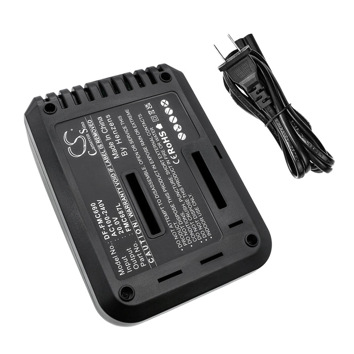 Porter Cable PCC600 PCC601 PCC601LA PCC620B PCC620LB PCC620LBR PCC640 PCC640B PCC641 PCC650B PCC650 mAh Power Tool Battery Charger Replacement Battery