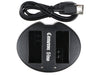 Canon EOS 550D,Rebel T2i,EOS 600D,EF-S,EOS Kiss X4,EOS Kiss X5,EOS Rebel T2i,EOS Rebel T3i,EOS 650D,EOS 700D,EOS Kiss X6i,EOS R Camera Battery Charger