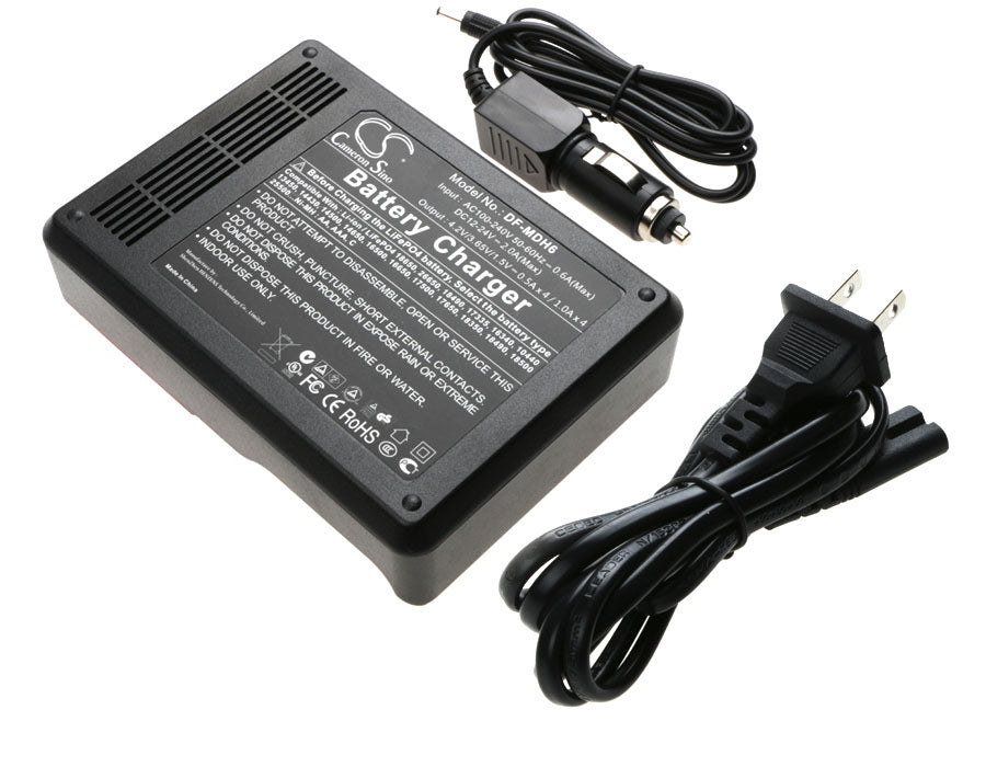 Battery Charger 18650 26650 18490 17335 16340 10440 13450 14430 14500 14650 16500 16650 17500 17650 18350 1850 mAh Battery Charger Replacement Battery
