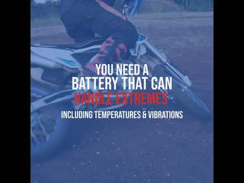 Motocross MOT-YTZ12S Powersports Replacement Battery
