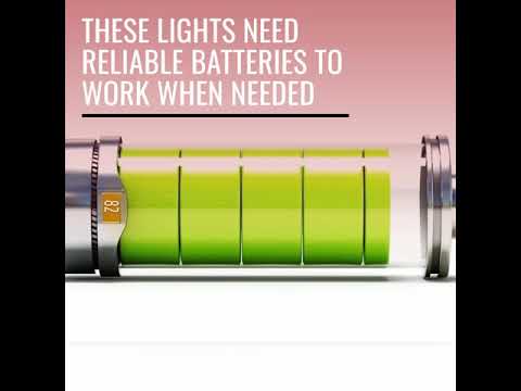 AJC Battery Compatible with LightAlarms X7 6V 7Ah Emergency Light Battery