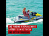 Bombardier Sea Scooter-Supercharged Personal Watercraft Replacement Battery (2005)