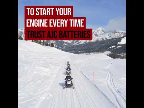 AJC Battery Compatible with Polaris 600 HO CFI SwitchBack Snowmobile Battery (2007)