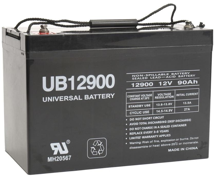 Swisher ZT1436B 12V 90Ah Lawn and Garden Replacement Battery