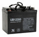 UPG 12V 35Ah Sealed Lead Acid - AGM - VRLA Battery - I2