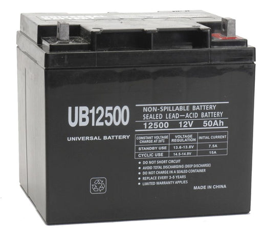 Quickie QM-710 12V 50Ah Wheelchair Battery