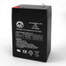 Kaufel '002027 6V 5Ah Emergency Light Replacement Battery