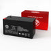 Elan Pharma KM70 PUMP 12V 1.3Ah Emergency Light Replacement Battery-2