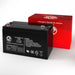 Vision 6FM90T-X 12V 90AH 12V 100Ah UPS Replacement Battery-2
