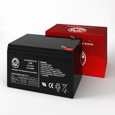 AJC 12V 12Ah Sealed Lead Acid - AGM - VRLA Battery: BatteryClerk.com ...