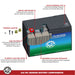 AJC 12V 105Ah Deep Cycle Marine and Boat Battery