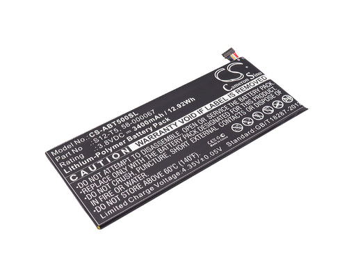 Amazon 58-000067 58-000067(1ICP4 59 139) S12-T5 S1 Replacement Battery-main