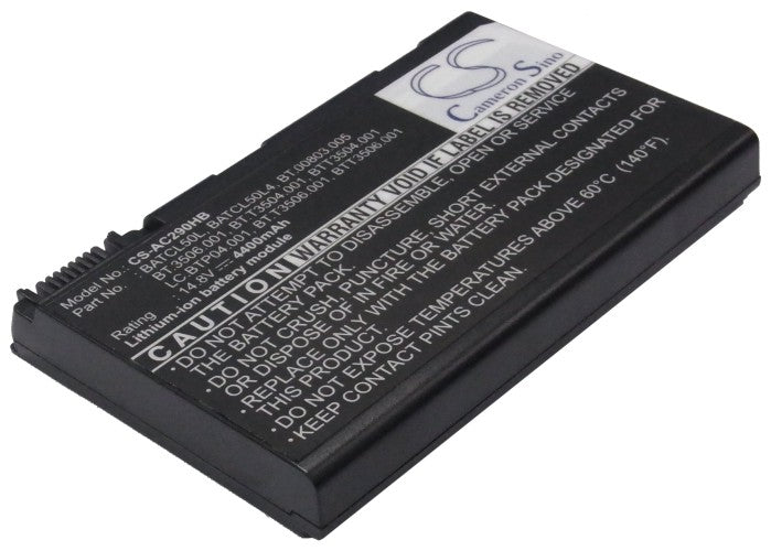 Acer Aspire 9010 Aspire 9100 Series Aspire 9100WLMi Aspire 9101WLMi Aspire 9102WLC Aspire 9102WLCi Aspire 9102 Laptop and Notebook Replacement Battery-2