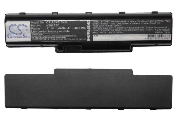 Emachines D525 D725 4400mAh Laptop and Notebook Replacement Battery-5