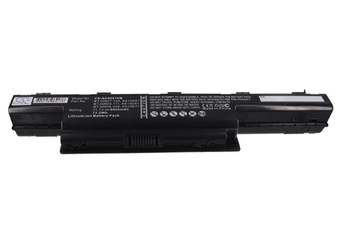 Packard Bell Easynote LM81 Easynote LM82 Easynote LM83 Easynote LM85 EasyNote LM86 Easynote LM87 Easyn 6600mAh Laptop and Notebook Replacement Battery-5