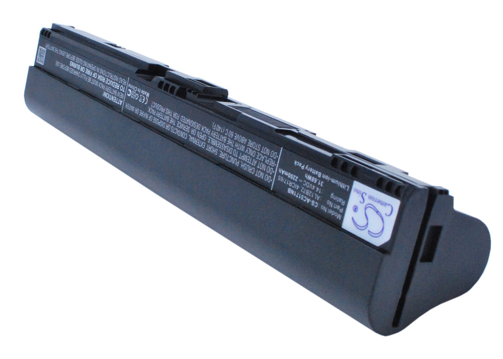 Acer Aspire One 725 Aspire One 756 Aspire V5-171 Chromebook AC710 Gateway One ZX4260 TravelMate B113-E TravelM Laptop and Notebook Replacement Battery-2